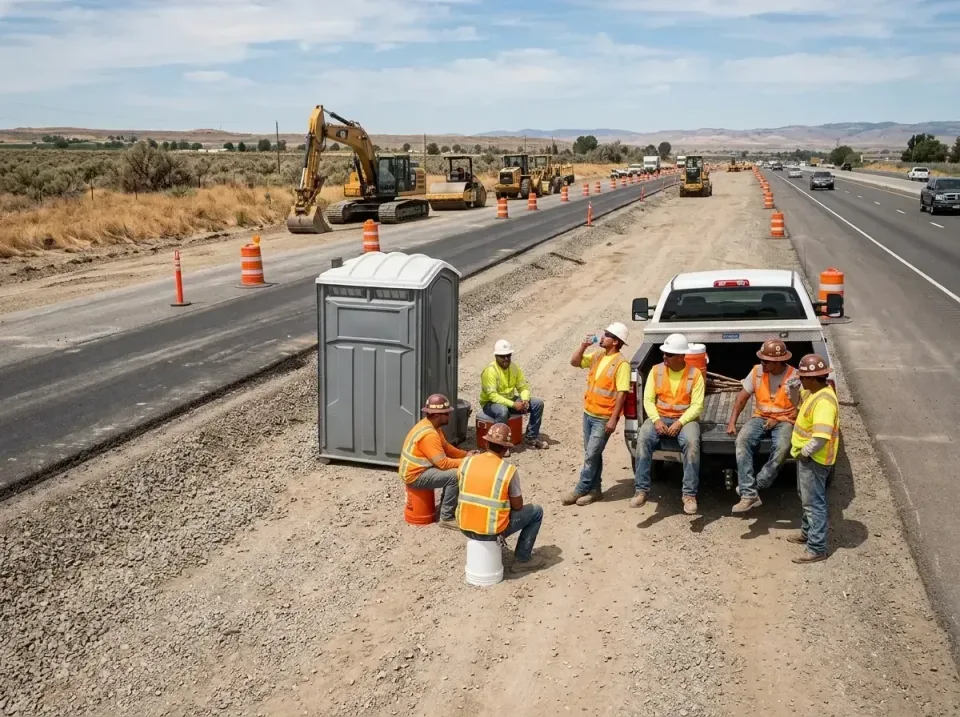 highway-road-construction-crew-007 — frequently asked questions, Porta Potty and Restroom Rentals in Park City, KS